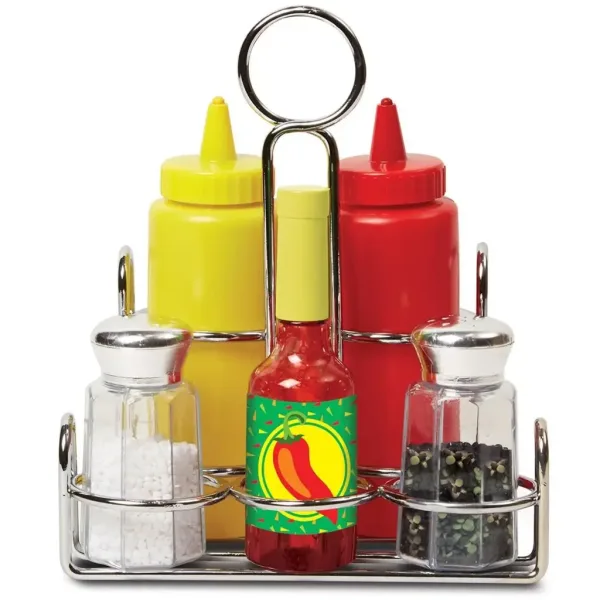 Gătit și coacere: Set de condimente de jucărie - Melissa & Doug imaginea 2