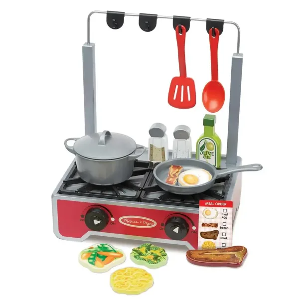 Gătit și coacere: Set de copt din lemn Deluxe - Melissa & Doug imaginea 2