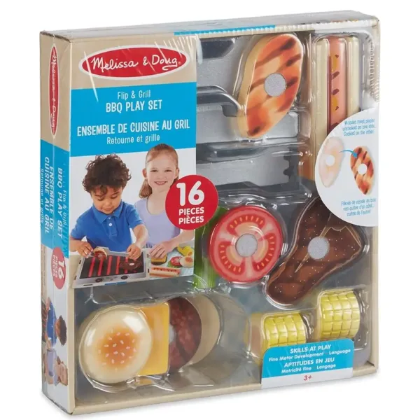 Gătit și coacere: Set de joacă Grill și BBQ - Melissa & Doug imaginea 2