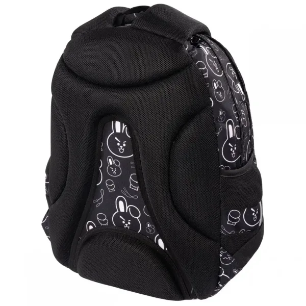 Ghiozdan școlar cu patru compartimente St. Right Clever Bunny, rucsac BP06 42x31x22cm imaginea 3