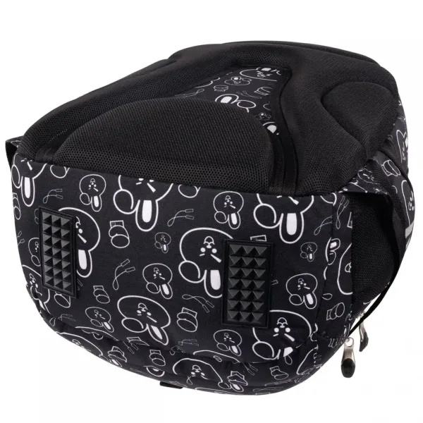 Ghiozdan școlar cu patru compartimente St. Right Clever Bunny, rucsac BP06 42x31x22cm imaginea 4
