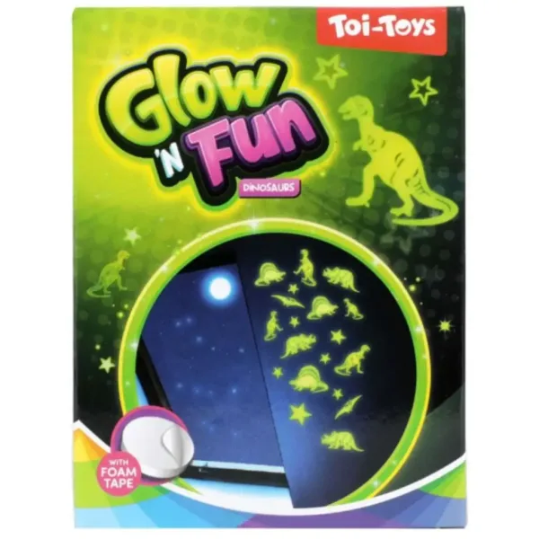 Glown Fun Decorativă cu dinozauri imaginea 1