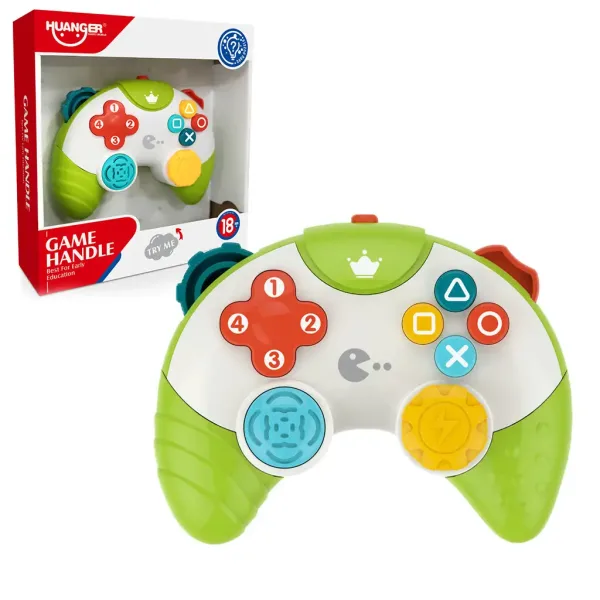 Happy World: Controler colorat pentru bebeluși cu sunet imaginea 1