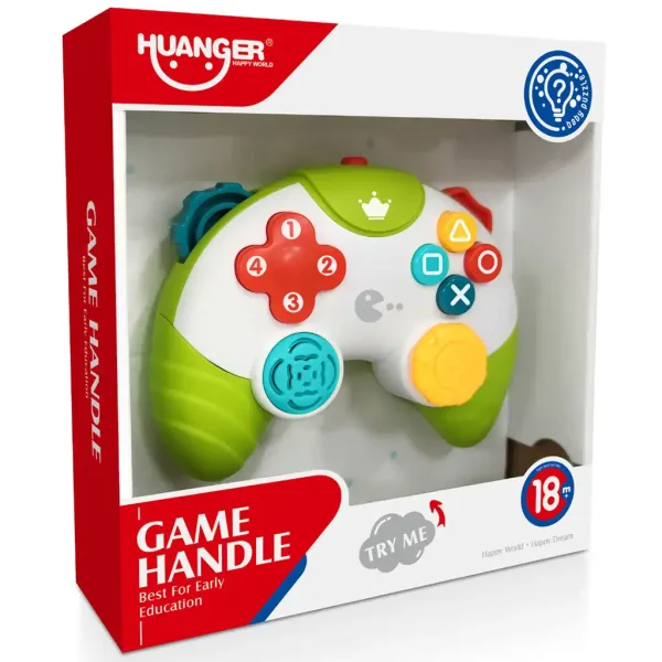 Happy World: Controler colorat pentru bebeluși cu sunet imaginea 3