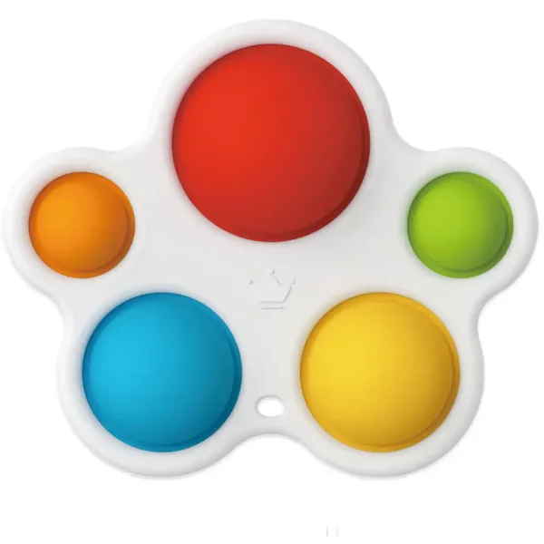Happy World: Joc de dezvoltare a abilităților colorat Pop-it imaginea 2