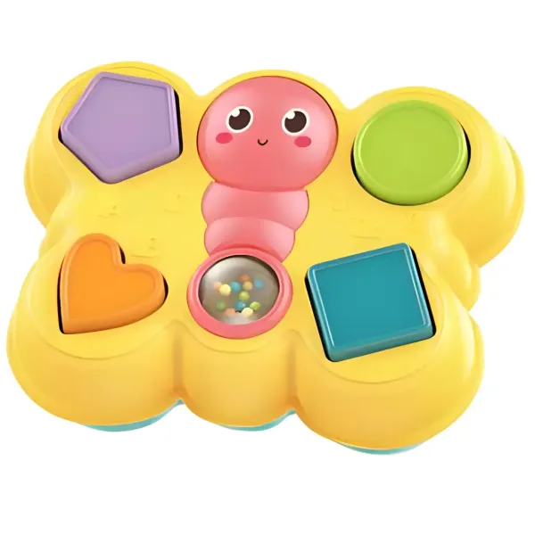 Happy World: Joc de potrivire a formelor de fluturi 19cm imaginea 2