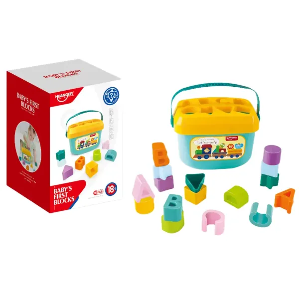 Happy World: Selecție colorată de litere și forme imaginea 1