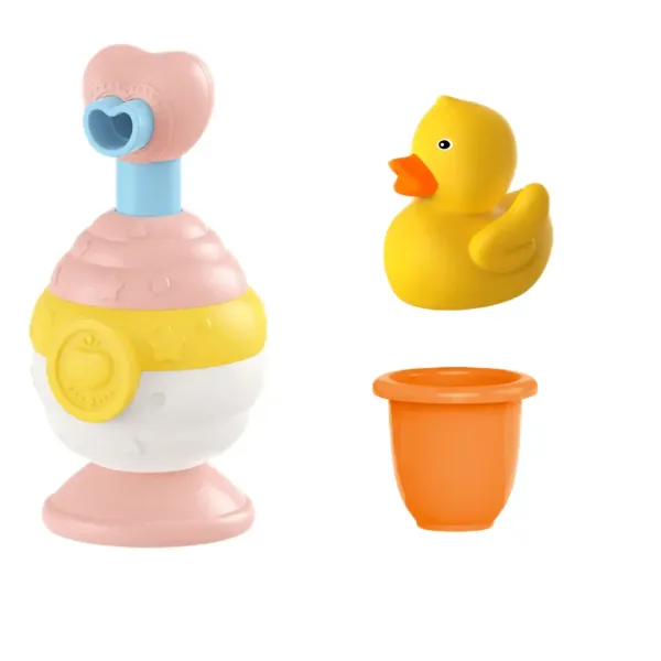 Happy World: Set de jucării de baie cu rață mică în două variante imaginea 2