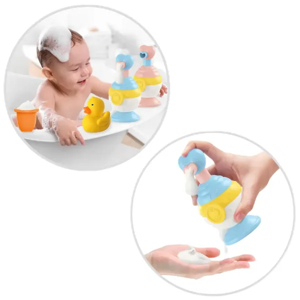 Happy World: Set de jucării de baie cu rață mică în două variante imaginea 4