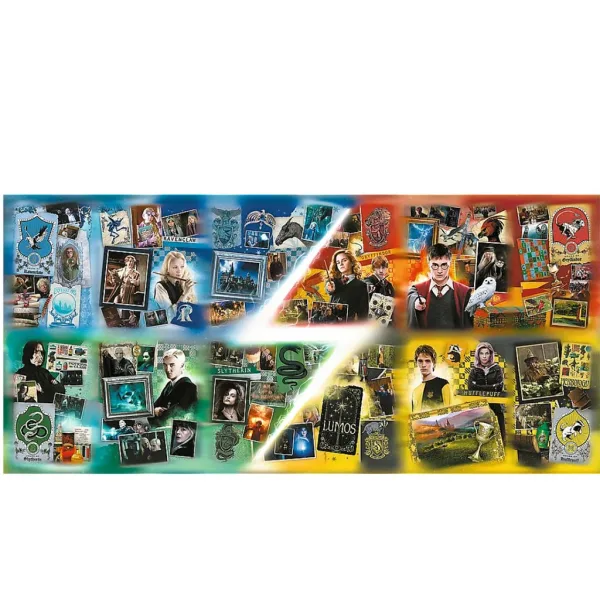Harry Potter: Casele de la Hogwarts puzzle UFT de 9000 de piese - Trefl imaginea 2