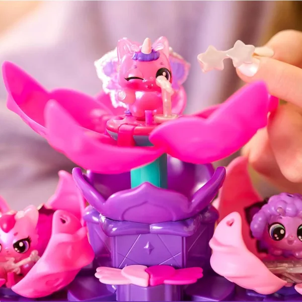 Hatchimals: Set de joacă Festivalul Florilor Bloomables - Spin Master imaginea 3