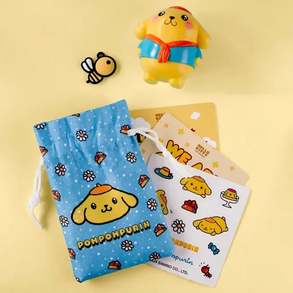 Hello Kitty: Pompompurin Figură în Cutie cu Accesorii 6cm imaginea 3