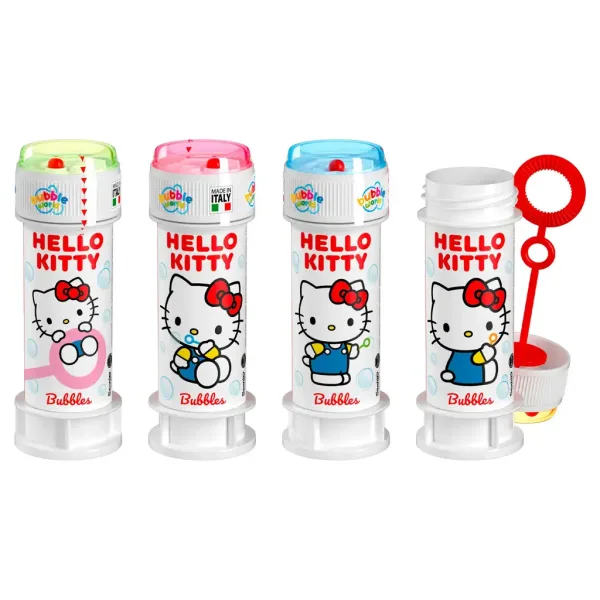 Hello Kitty soluție colorată pentru baloane de săpun 60ml imaginea 1