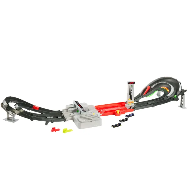 Hot Wheels Racing: Circuit de Marele Premiu de Formula 1 – set de pistă – Mattel imaginea 2