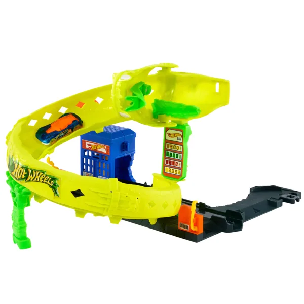 Hot Wheels: Set de pistă Atacul Șarpelui - Mattel imaginea 3