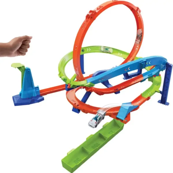 Hot Wheels: Set de pistă Hiperloop - Mattel imaginea 3