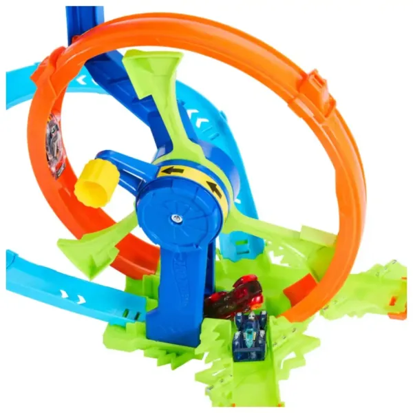 Hot Wheels: Set de pistă Turbina amețitoare - Mattel imaginea 3