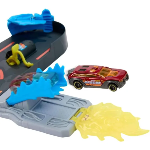 Hot Wheels: Set de pistă Turnul de pompieri - Mattel imaginea 4