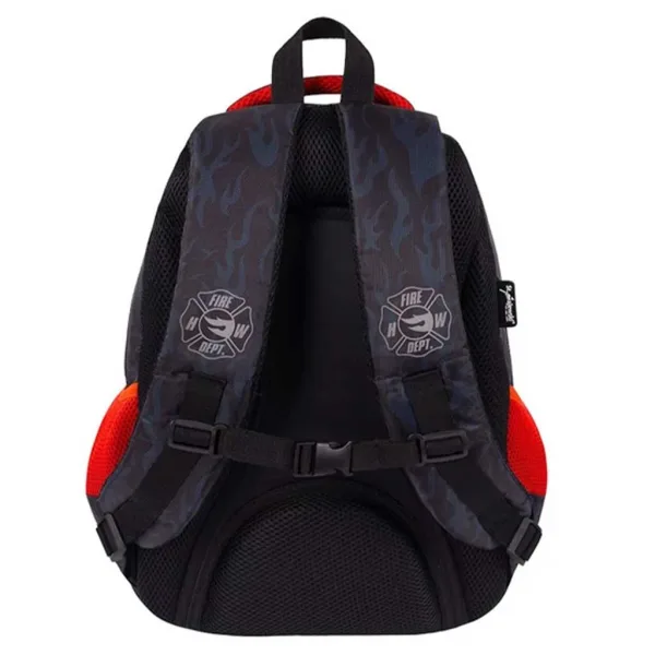 Ghiozdan școlar ergonomic Hot Wheels, rucsac BP26 40x28x18 cm imaginea 2