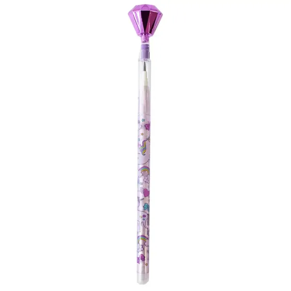 ICO: Creion mecanic Bensia cu design de unicorn și ornament cu diamant imaginea 1