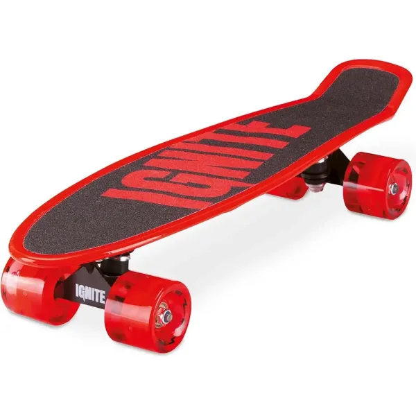 Ignite skateboard roșu-negru - Mondo Toys imaginea 2