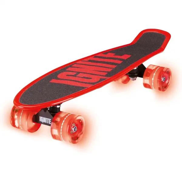 Ignite skateboard roșu-negru - Mondo Toys imaginea 3