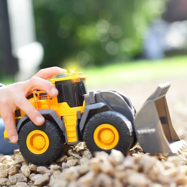 Încărcător frontal Volvo cu efecte de lumină și sunet 23cm - Dickie Toys imaginea 5
