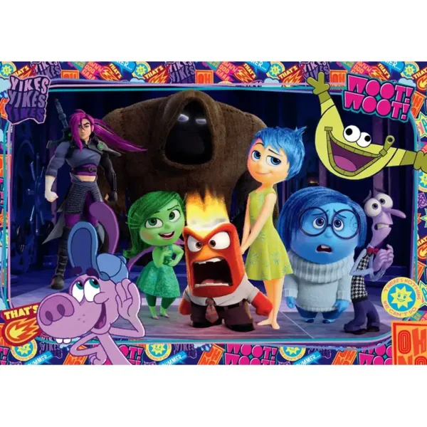 Inside Out 2: Regatul noilor emoții puzzle de 104 piese - Clementoni imaginea 2