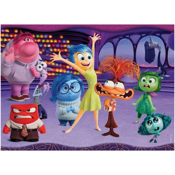 Întors pe dos 2 – Aventura emoțiilor, puzzle și carte de colorat 2 în 1, 48 de piese, 35x25 cm - Lisciani imaginea 2