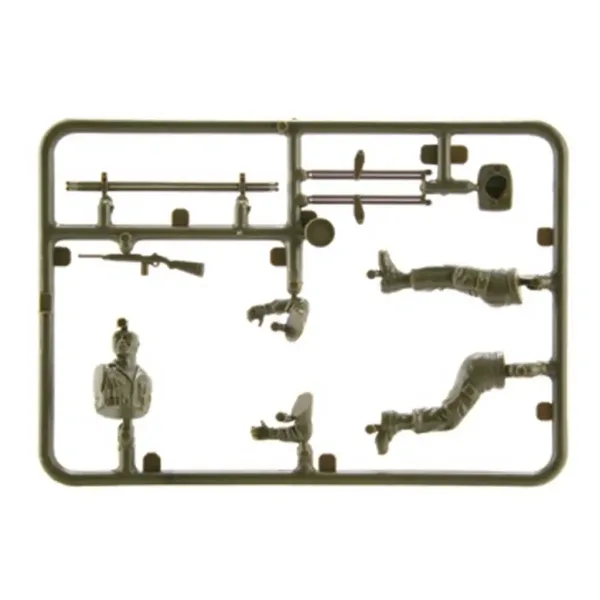 Italeri 1/35 Willys MB Jeep militar cu remorcă machetă vehicul imaginea 2