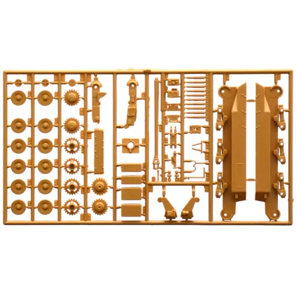 Italeri 1/72 Sd. Kfz. 184 Panzerjäger Elefant machetă de tanc distrugător de tancuri imaginea 4