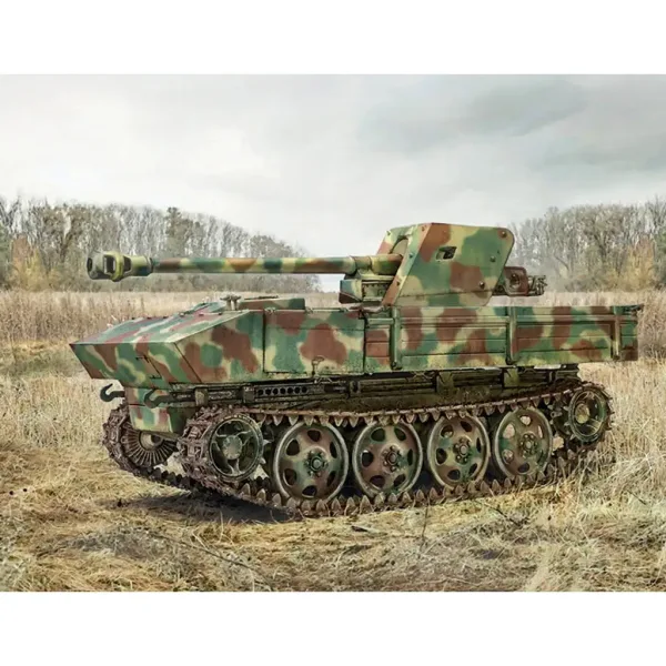 Italeri: machetă vânător de tancuri 1/35 RSO/PaK 40 imaginea 8