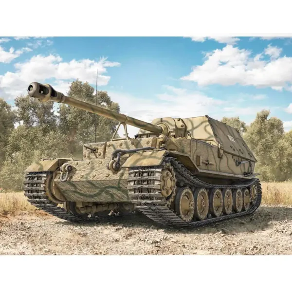 Italeri: machetă vânător de tancuri Sd.Kfz. 184 Elefant la scară 1/35 imaginea 8