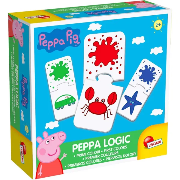 Joc de asortare Peppa Pig - Lisciani imaginea 1