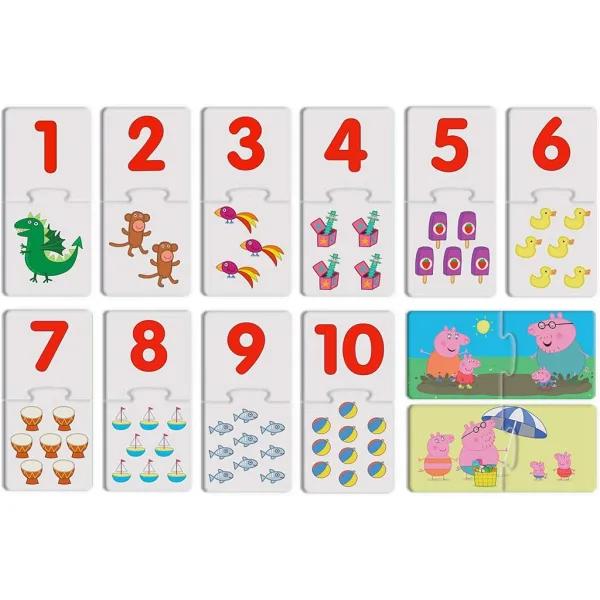 Joc de asortare Peppa Pig - Lisciani imaginea 3
