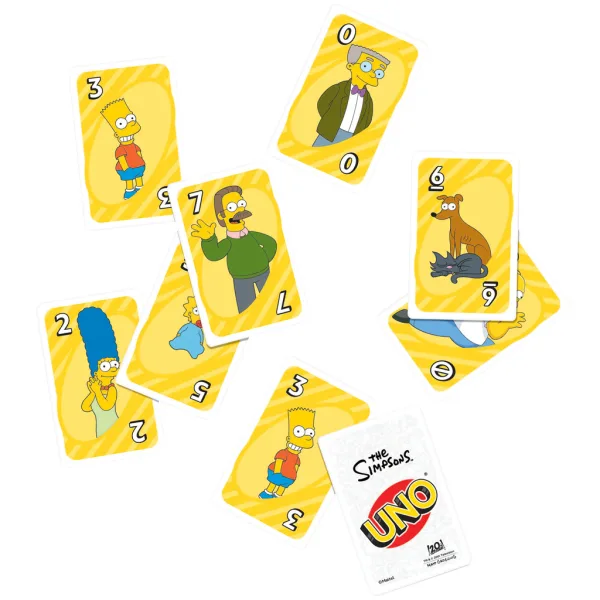 Joc de cărți UNO Simpson - Mattel imaginea 3