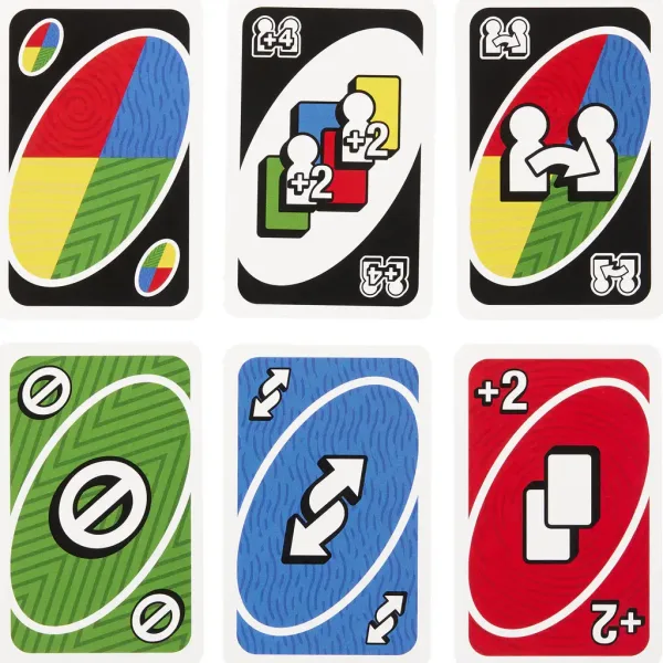 Joc de cărți UNO Teams - Mattel imaginea 2