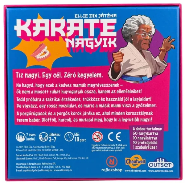 Joc de societate „Bunicile karate” imaginea 2