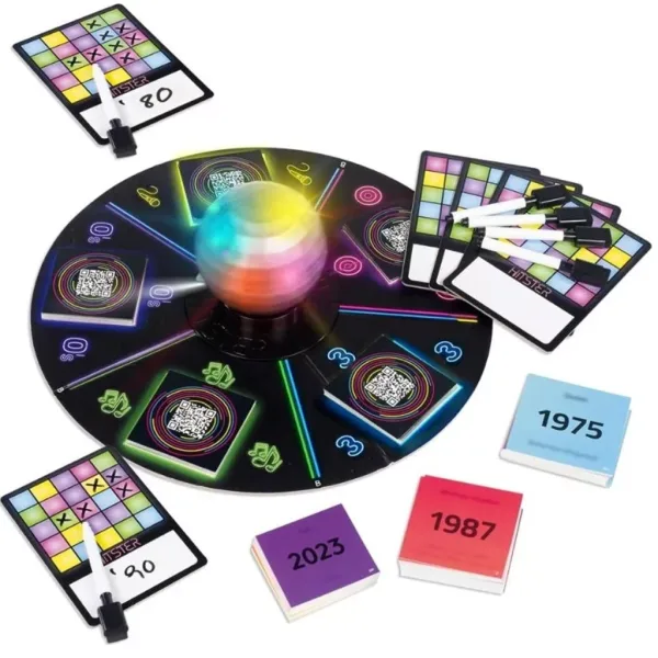 Joc de societate Hitster Bingo imaginea 2