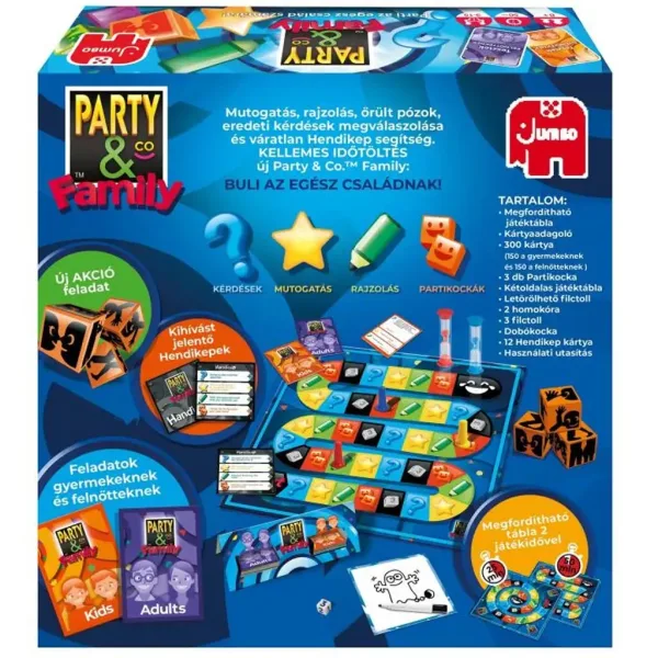 Joc de societate Party&CO Family - Jumbo imaginea 2