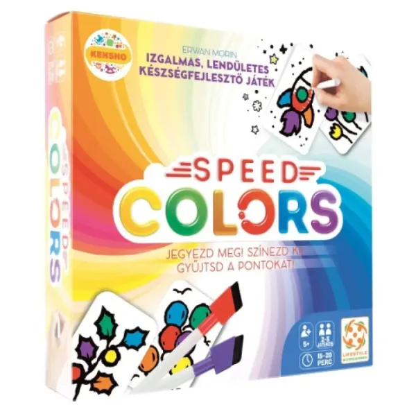 Joc de societate Speed Colors imaginea 1