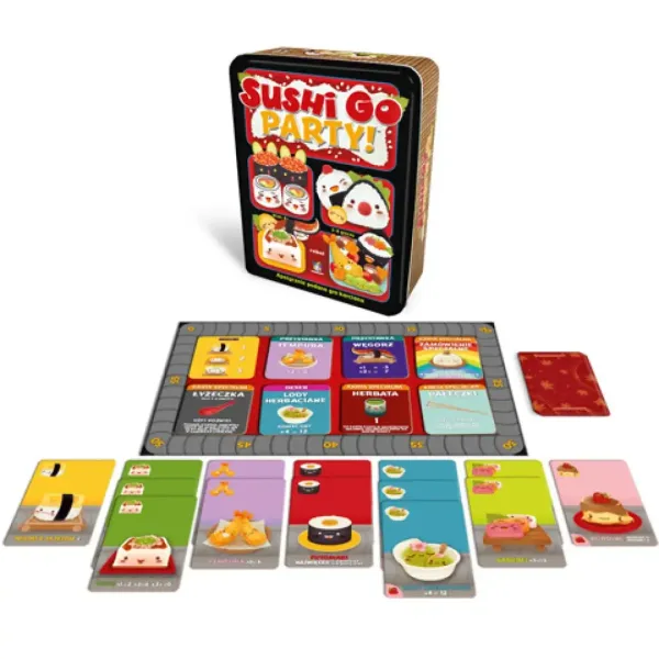 Joc de societate Sushi Go Party imaginea 2