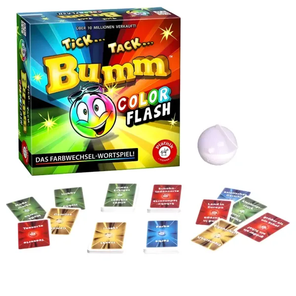 Joc de societate Tick Tack Bumm Color Flash - Piatnik imaginea 3