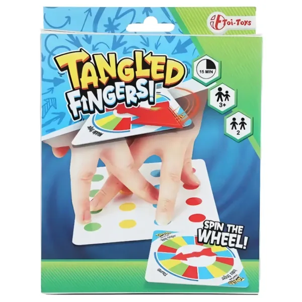 Joc de societate Twister pentru degete imaginea 2