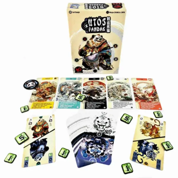 Joc de societate cu panda lovitori imaginea 2