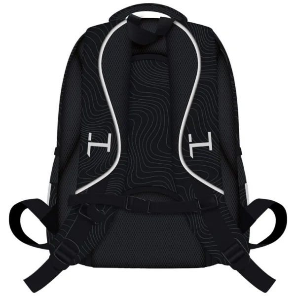 K-POP Demon Hunters ghiozdan școlar/rucsac negru, cu 4 compartimente, BPL60 43x32x20 cm imaginea 2
