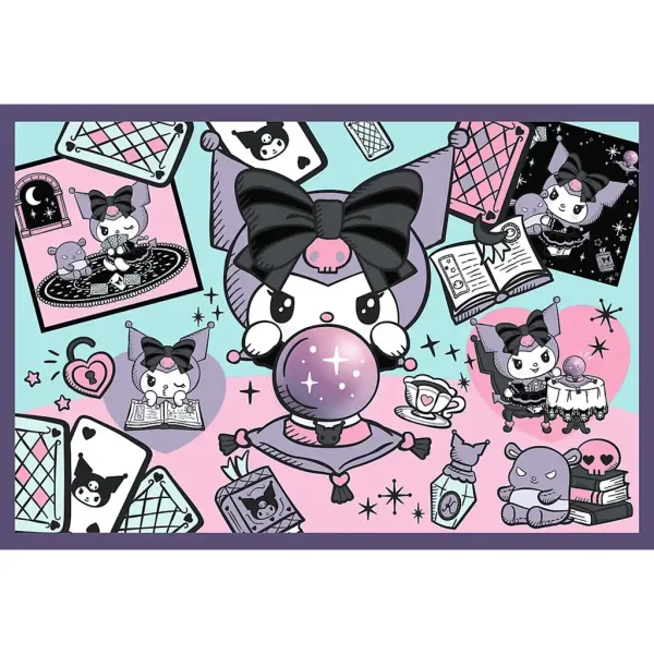 Kuromi aventuri magice puzzle 2x200 piese - Trefl imaginea 3