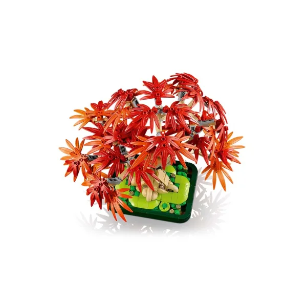 LEGO® Botanicals: Bonsai de arțar japonez cu frunze roșii (10348) imaginea 4
