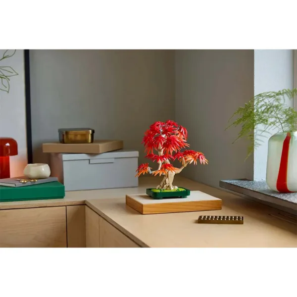 LEGO® Botanicals: Bonsai de arțar japonez cu frunze roșii (10348) imaginea 8