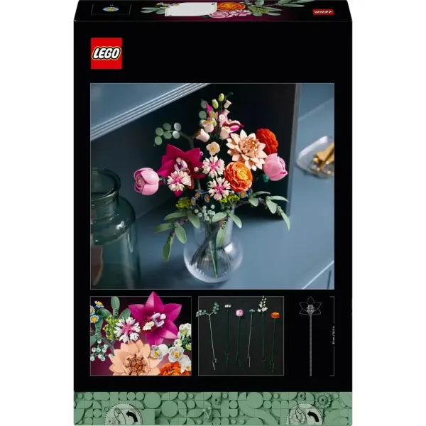 LEGO®: Buchet de flori roz (10342) imaginea 2